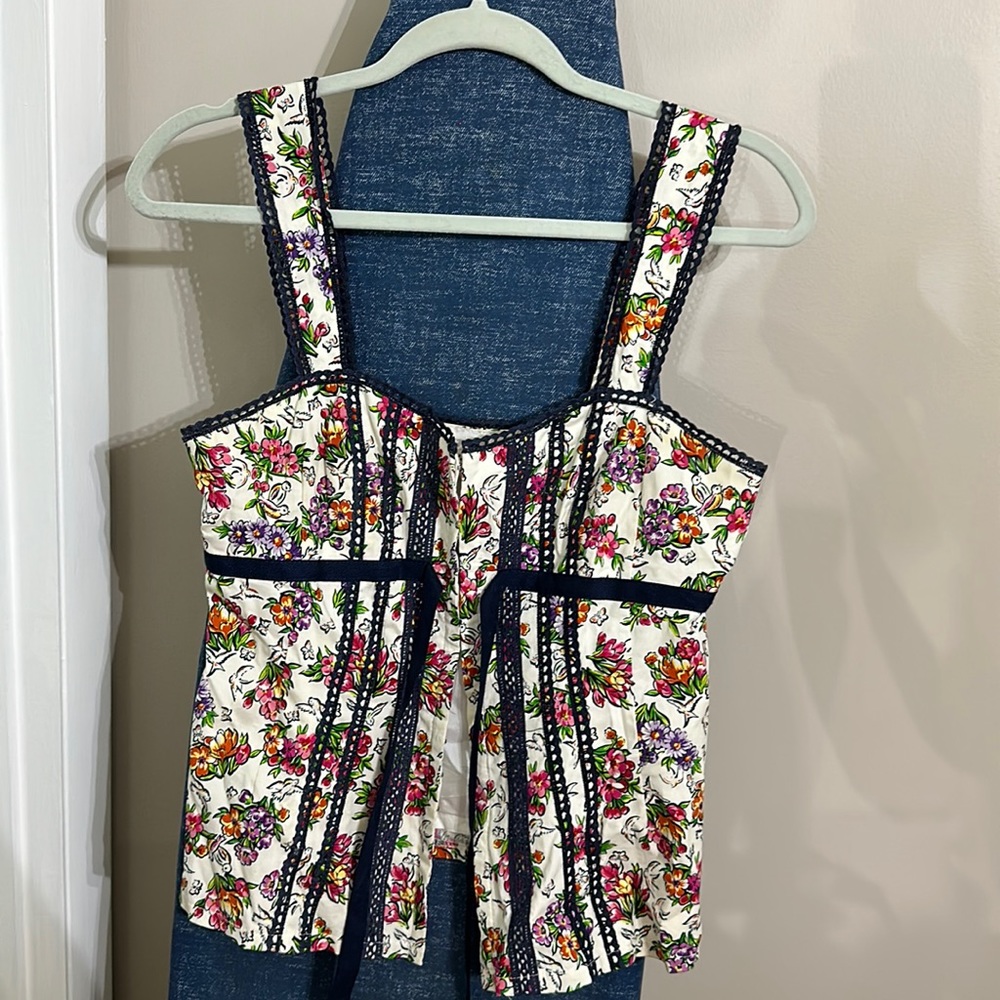 Nanette Lepore Camisole Blouse Size 4